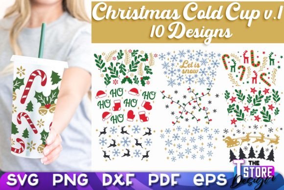 Christmas Cold Cup Christmas SVG V.1: Graphics & Crafts Review