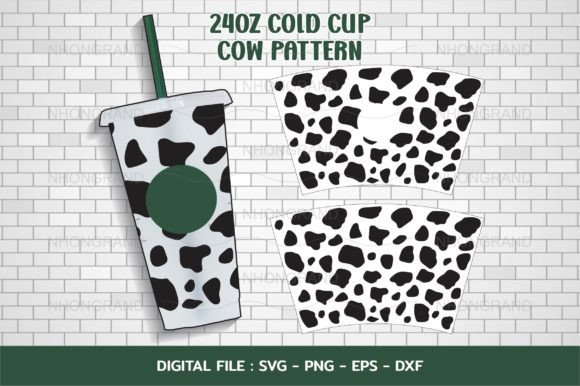 Cow Pattern Dairy Svg: Honest Review for 24oz Cold Cups