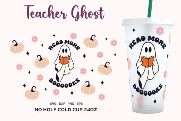 Cute Teacher Halloween Starbucks Wrap: Graphics Review