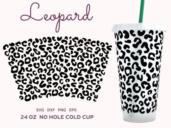 Leopard Pattern SVG: Bold Graphics for Crafts & Publishing