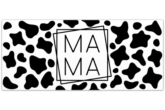 Mama Cow Print SVG Graphics & Print Templates Review