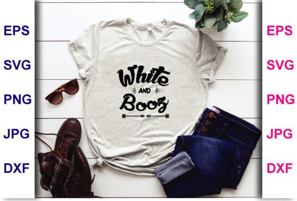 White and Booz Graphics for T-Shirt Designs